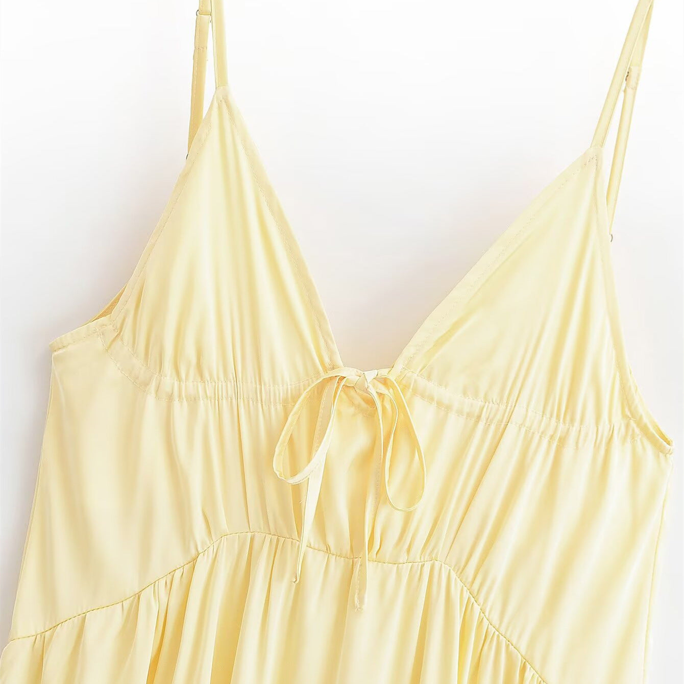 Summer hot girl pleated dress